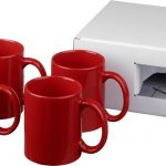 Ceramic mug 4-pieces gift set
