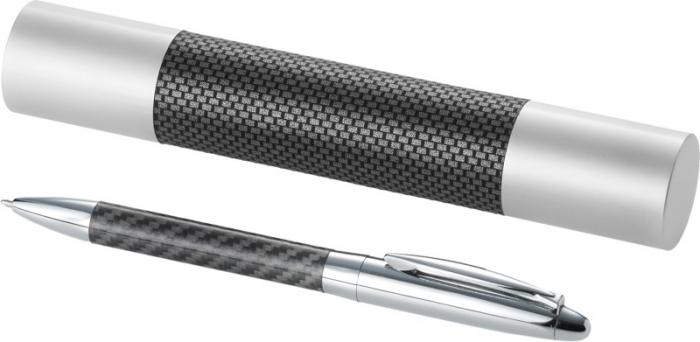 Winona ballpoint pen with carbon fibre details