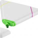 Bermudian triangle-shaped highlighter