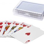 Reno playing cards set in case