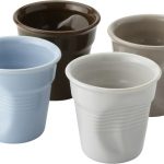 Milano 4-piece ceramic espresso cup set