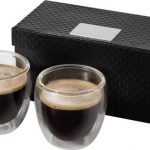 Boda 2-piece glass espresso cup set