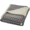 Joan sherpa plaid blanket