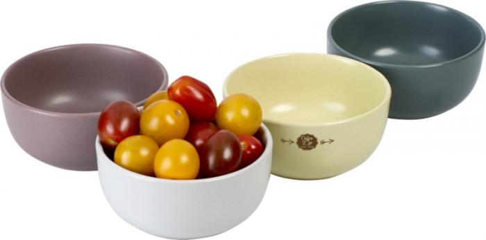 York 4-piece multicolour ramekins