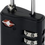 Kingsford TSA-compliant luggage lock