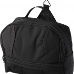 Global toiletry bag with metal hook