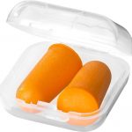 Serenity earplugs with travel case