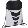Courtside zippered pocket drawstring backpack