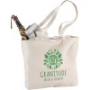 Ningbo 340 g/m² zippered cotton tote bag