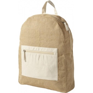 Organ backpack made from jute