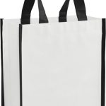 Acolla small laminated shopping tote bag