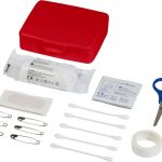 Frederik 24-piece first aid plastic case