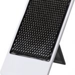 Flip smartphone holder with folding stand