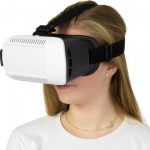 Spectacle virtual reality headset