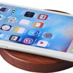 Bora wooden wireless charging pad