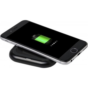 Radiant light-up logo wireless charging pad