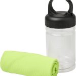 Remy cooling towel in PET container