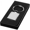 Sergio rectangular metal keychain