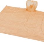 Huko disposable rain poncho with storage pouch