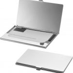 New York business card holder with mirror