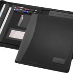 Cardiff A4 zippered portfolio