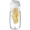 H2O Pulse 600 ml flip lid sport bottle & infuser