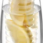 H2O Pulse 600 ml flip lid sport bottle & infuser