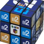 Rubik's Cube with branding on all sides