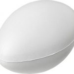 Ruby rugby ball-shaped stress reliever