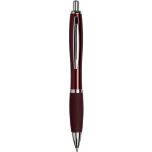 Metal curvy ballpoint pen-BK