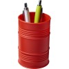 Bardo oil drum style plastic pen pot