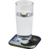 Brite-Mat square coaster with tyre material