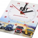 Brite-Clock rectangular wall clock