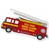 Walker 15 cm fire-engine-shaped plastic ruler