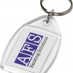 Rhombus P4 keychain with plastic clip