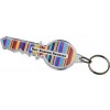 Combo key-shaped keychain