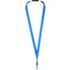 Oro ribbon lanyard with break-away closure