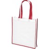Contrast large non-woven shopping tote bag