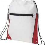 Contrast non-woven drawstring backpack