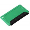 Freeze credit card sized ice scraper with rubber