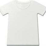 Brace t-shirt shaped ice scraper