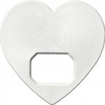Amour heart-shaped bottle opener
