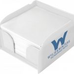 Vessel memo block insert and memo paper