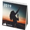 Classic monthly desktop calendar soft cover